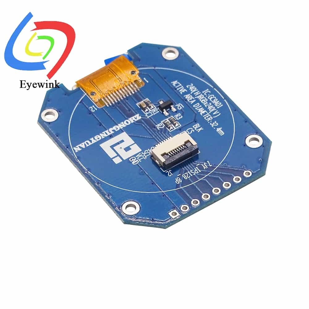 1.28 Inch 7PIN 8PIN SPI TFT LCD Module