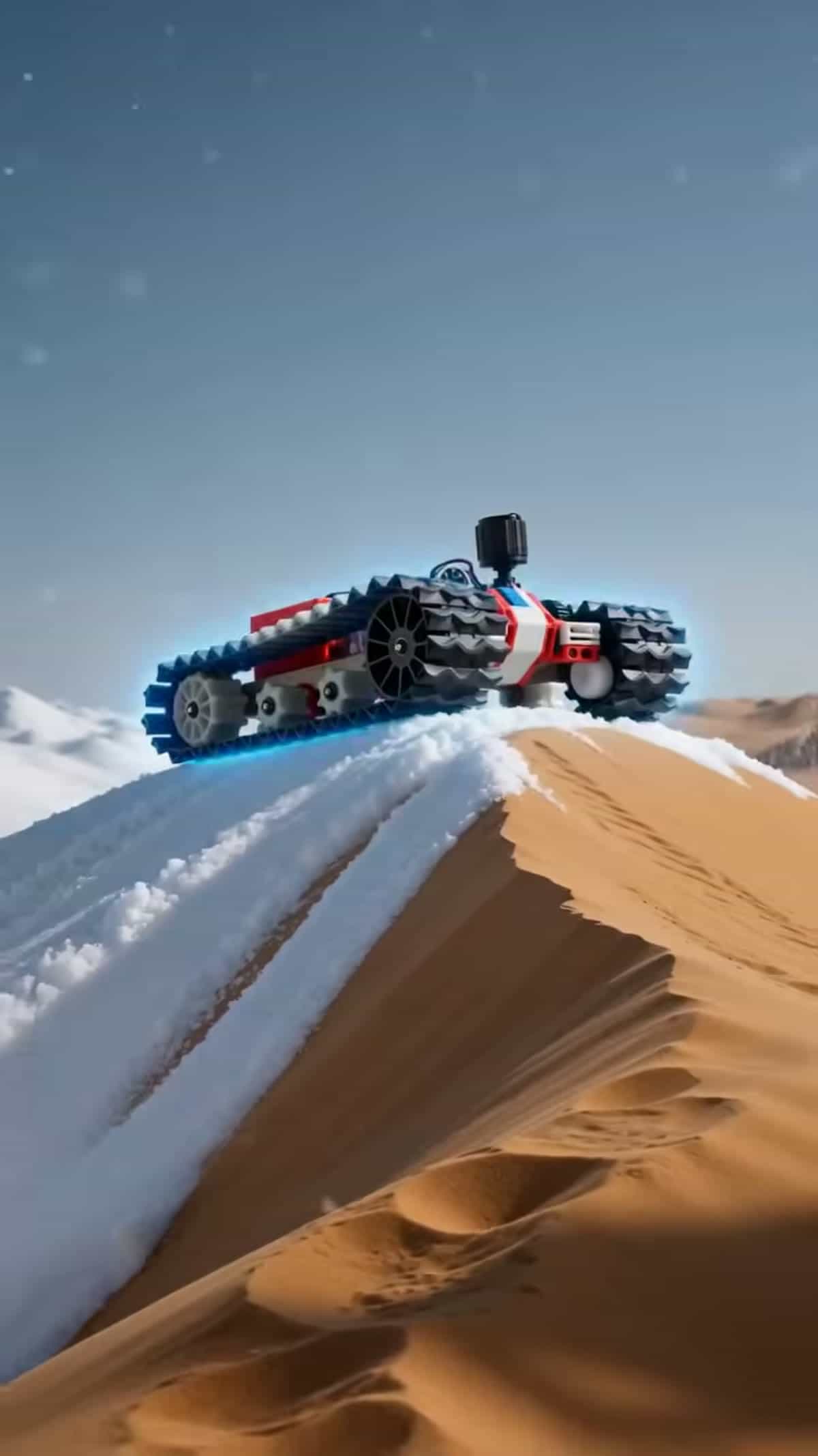 Sand & Snow Super Crawler — All-Terrain AI Rover with Live Camera | Robo Kits