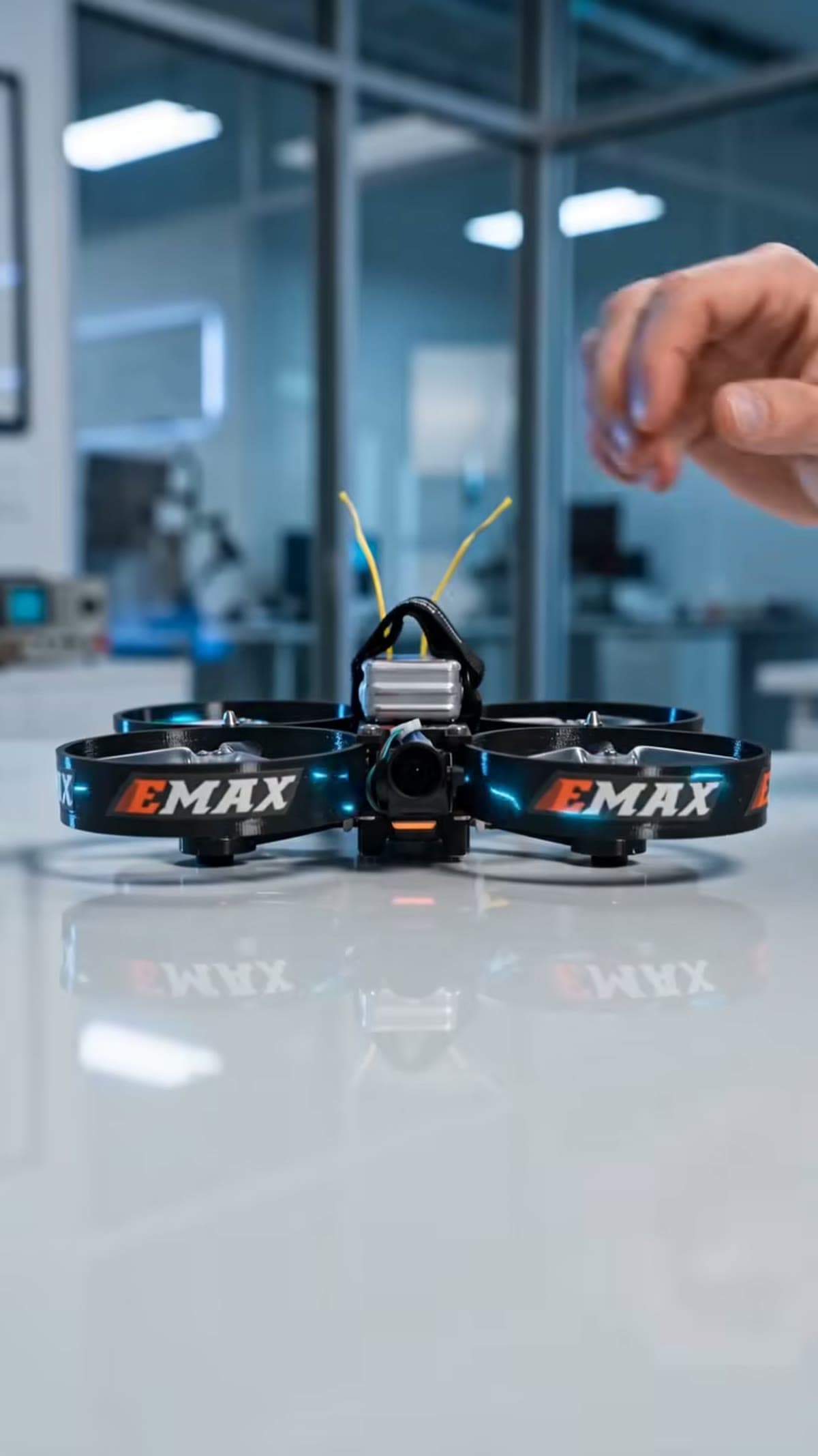 Autonomous Ducted FPV Drone — HD Live Camera, Low-Latency Remote Control | Robo Kits - view 2