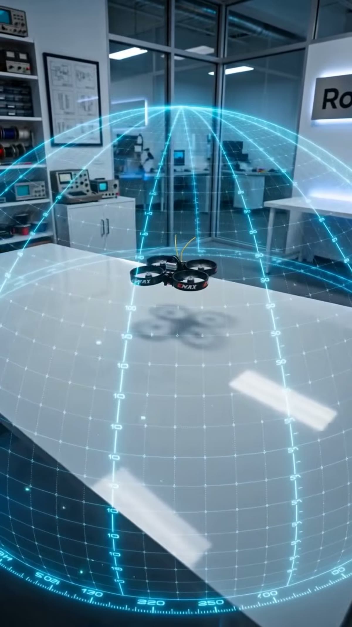 Autonomous Ducted FPV Drone — HD Live Camera, Low-Latency Remote Control | Robo Kits - view 3