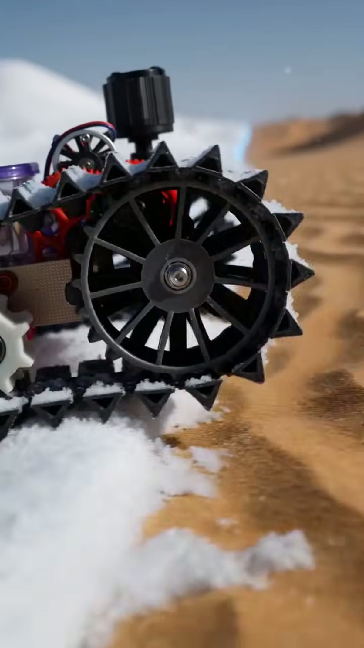 Sand & Snow Super Crawler — All-Terrain AI Rover with Live Camera | Robo Kits - view 4