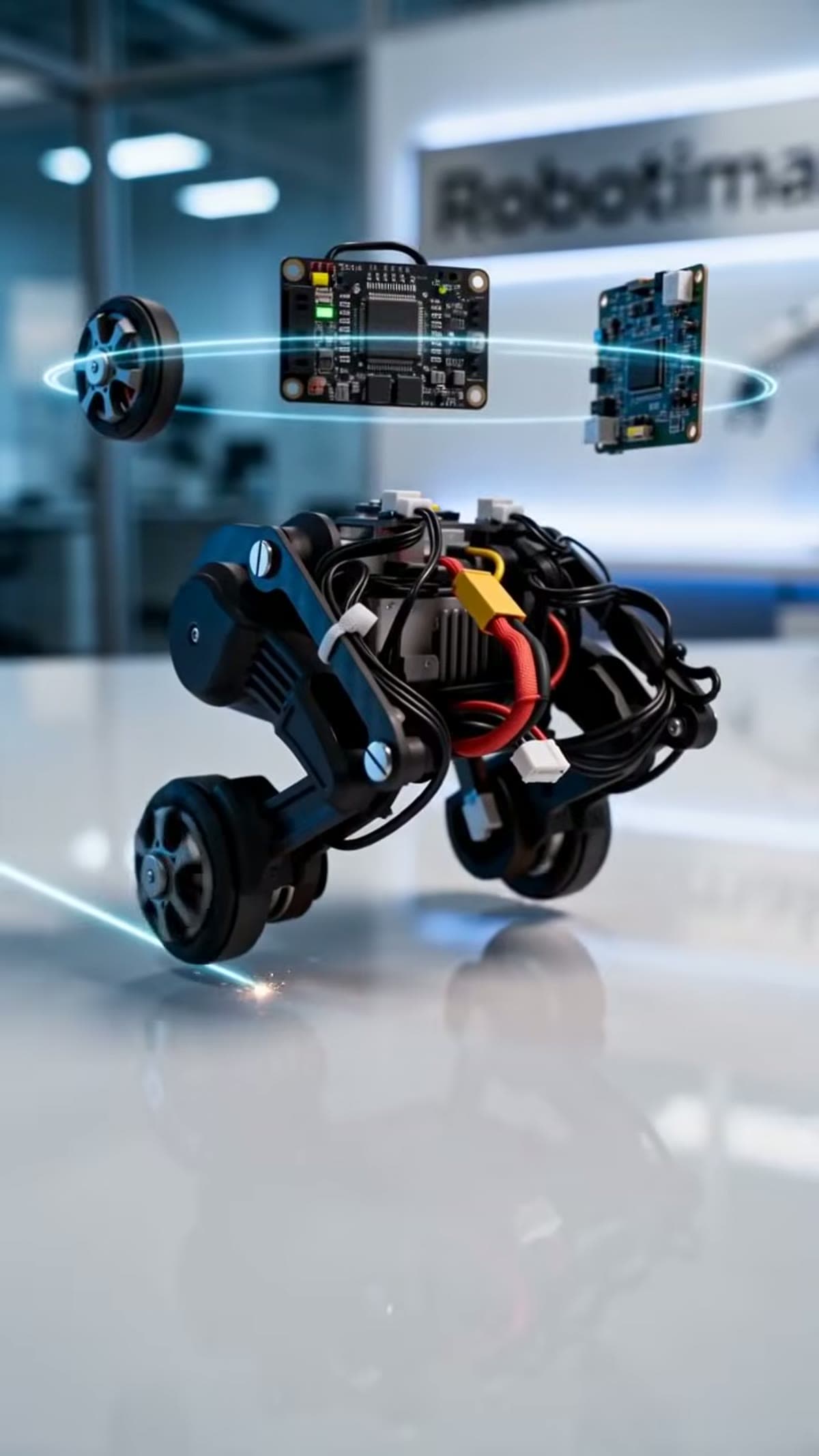 Self-Balancing 2-Wheel Robot — AI Pilot with Live HD Video | Robo Kits - view 4