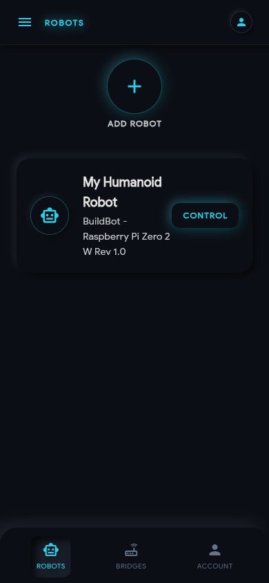 Mobile robots tab